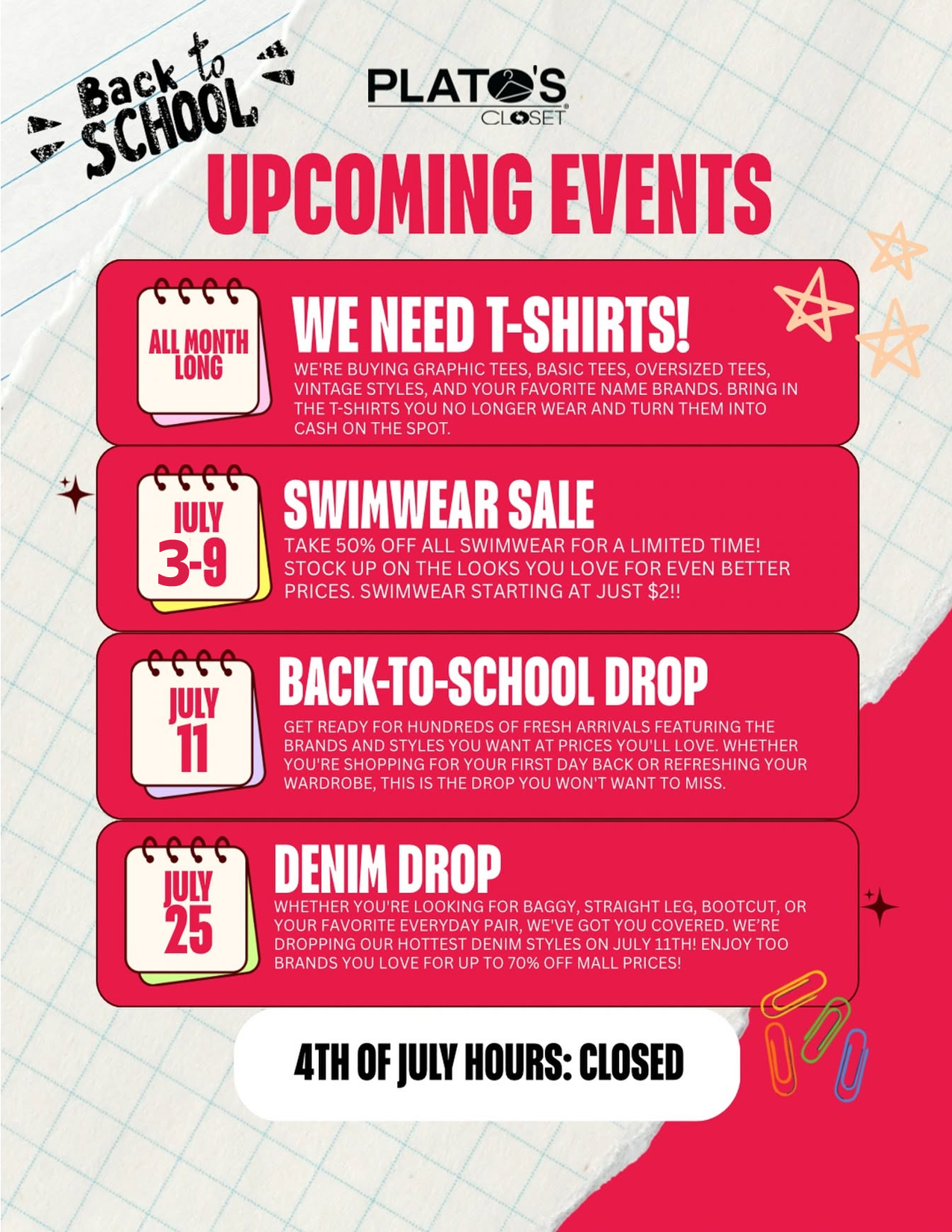 List of July events